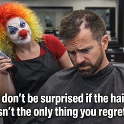 Men's Hair House - New Berlin - CLOWN stylists. CLOWN manager. CLOW owners.