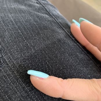 Modern Nails - Old paint color showing on sides - Nail Salons Near Me - Yucca Valley, California