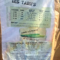 L'Esquimaude - Tarifs