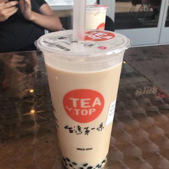 Tea Top - Sun Moon Lake Black Milk Tea - Coffee & Tea Near Me - San Jose, California