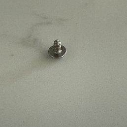 I took home a bowl of chicken Teriyaki for dinner last night and I found this little screw in my food. I took home a bowl of chicken Teriyaki for dinner last night and I found this little screw in my food.