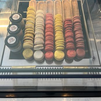 ID-Eclair - Showcase of macaroons. - Bakeries Near Me - Pasadena, California