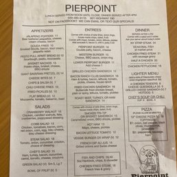 Lunch and Dinner Menu Lunch and Dinner Menu