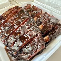 CJ's BBQ & Fish - Slab of Ribs.