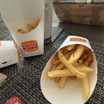 Burger King - Large french fries only half filled - Fast Food Near Me - Travis Afb, California Burger King - Large french fries only half filled - Fast Food Near Me - Travis Afb, California