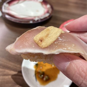 Waka Sakura - Albacore - Conveyor Belt Sushi Near Me - Irvine, California Waka Sakura - Albacore - Conveyor Belt Sushi Near Me - Irvine, California