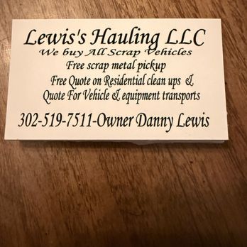 Lewis’s Hauling - Junk Removal & Hauling Near Me Lewis’s Hauling - Junk Removal & Hauling Near Me