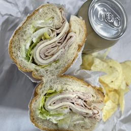Good Customer Service & my Turkey, Yellow Amer/Cheese with Mayo & Lettuce is so delicious. Good Customer Service & my Turkey, Yellow Amer/Cheese with Mayo & Lettuce is so delicious.
