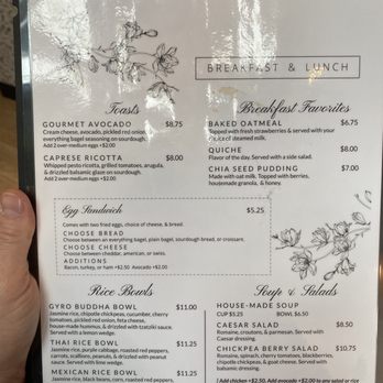 Botanical Creperie - Menu - Creperies Near Me - New Holland, Pennsylvania