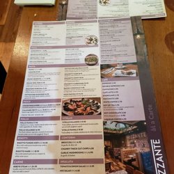 Frizzante - Menu