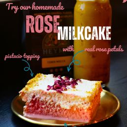 Rose Milk Cake