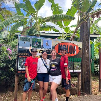 Koloa Zipline - Ziplining adventure with cj and mckenna made it so much fun - Ziplining Near Me - Koloa, Hawaii Koloa Zipline - Ziplining adventure with cj and mckenna made it so much fun - Ziplining Near Me - Koloa, Hawaii