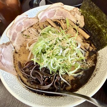 Ramen ARASHI - Kuro (Black Roasted Garlic Oil) - Ramen Near Me - Fremont, California Ramen ARASHI - Kuro (Black Roasted Garlic Oil) - Ramen Near Me - Fremont, California