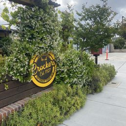 Exterior outside entrance of Crocker’s Cafe & Bakery - Costa Mesa, California Exterior outside entrance of Crocker’s Cafe & Bakery - Costa Mesa, California