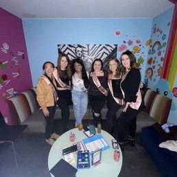 We had a private room for a bachelorette party