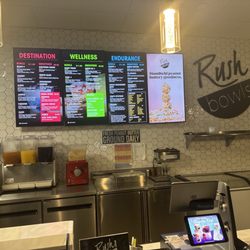 Rush Bowls - Ordering/Dining Area