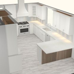 Full House Kitchen & Bath - Kitchen rendering