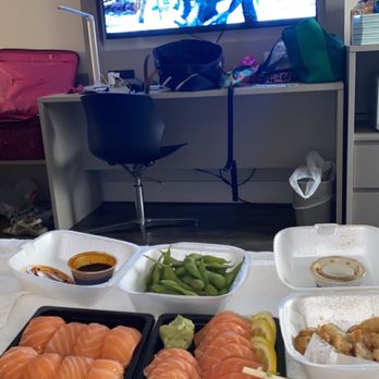 Sushiology - takeout sushi assortment, edamame, and gyoza - Sushi Bars Near Me - Orlando, Florida Sushiology - takeout sushi assortment, edamame, and gyoza - Sushi Bars Near Me - Orlando, Florida