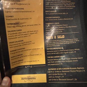 Black Bart's Steakhouse - Menu - Steakhouses Near Me - Flagstaff, Arizona Black Bart's Steakhouse - Menu - Steakhouses Near Me - Flagstaff, Arizona