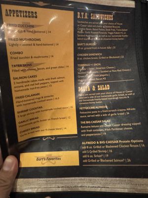 Menu photo 1 Black Bart's Steakhouse Flagstaff, AZ Menu photo 1 Black Bart's Steakhouse Flagstaff, AZ