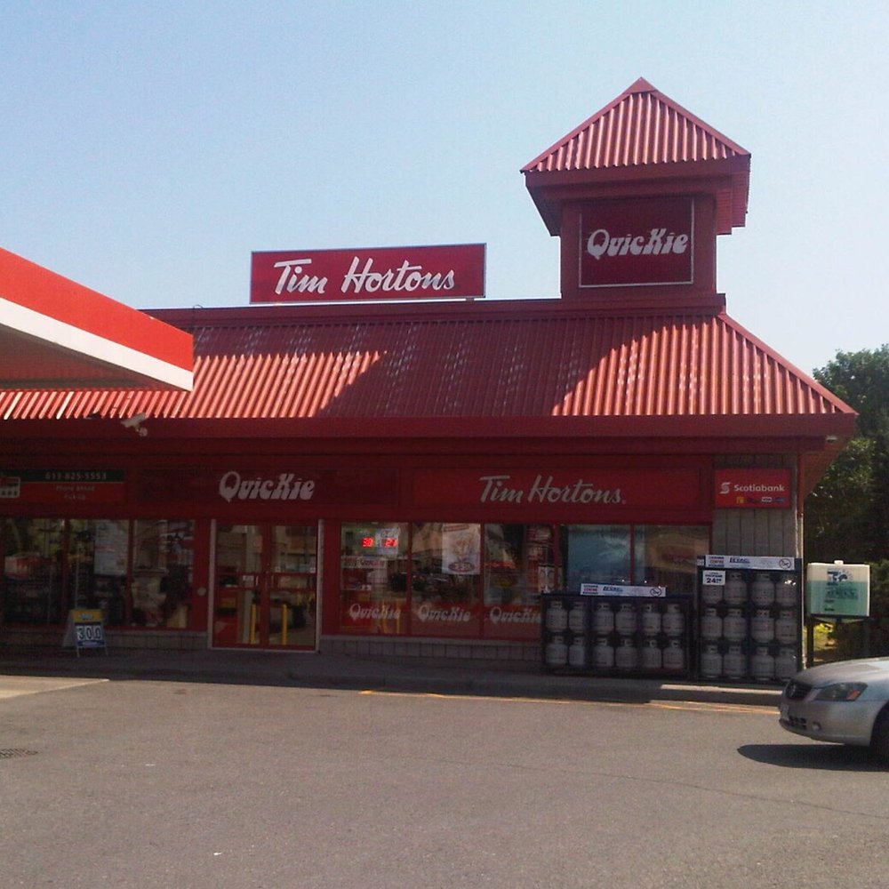 Ultramar - the exterior of a tim hortons store - Convenience Stores Near Me - Nepean, Ontario