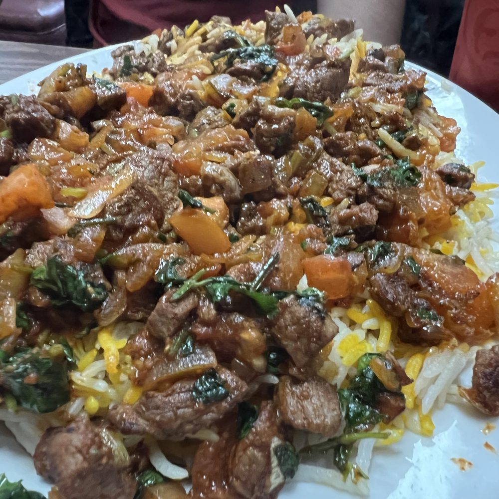 Crave King Restaurant - Diced lamb with veggies - Arabic Near Me - Lackawanna, New York
