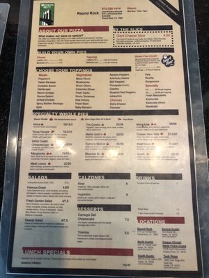 Menu photo 6 The Original Brooklyn Pie Round Rock, TX Menu photo 6 The Original Brooklyn Pie Round Rock, TX
