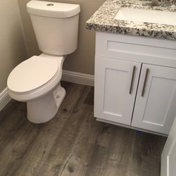 5 Yeti Projects - Flooring, counter and cabinet