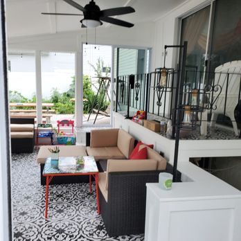 Black Sea Construction - a living room with a view of the ocean - General Contractors Near Me - Central Islip, New York