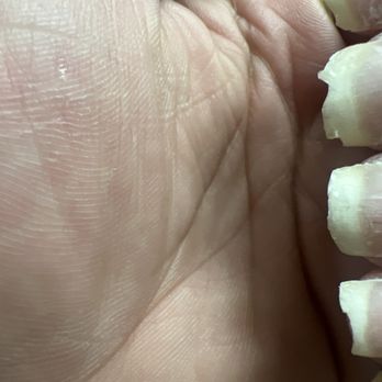 DP Nails - Broken nails because they wanted to rush the soak removal process! - Nail Salons Near Me - Antioch, California