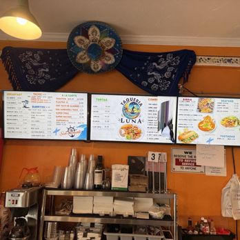 Taqueria Luna - Menu - Mexican Near Me - San Clemente, California Taqueria Luna - Menu - Mexican Near Me - San Clemente, California