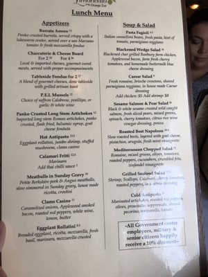 Menu photo 3 Limoncello at the Orange Inn Goshen, NY Menu photo 3 Limoncello at the Orange Inn Goshen, NY