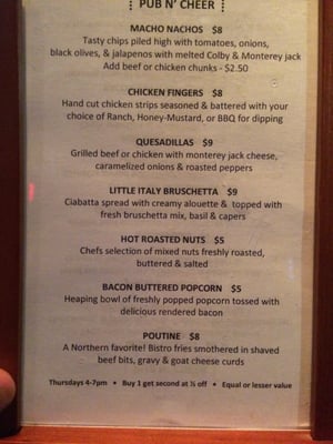 Menu photo 8 Manhattan's Pub N' Cheer Toledo, OH Menu photo 8 Manhattan's Pub N' Cheer Toledo, OH