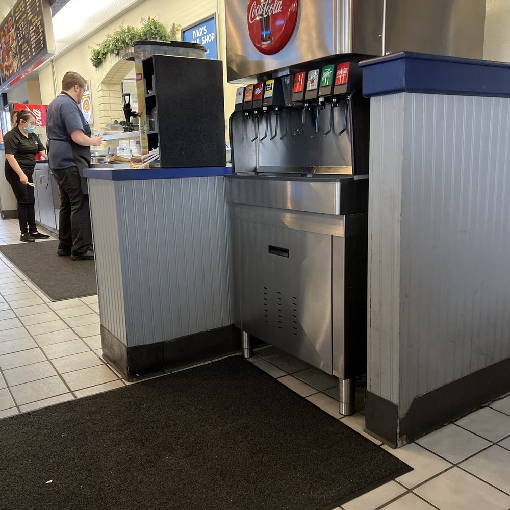 Ivar's Seafood Bar - Soda area is clean - Seafood Near Me - Kent, Washington Ivar's Seafood Bar - Soda area is clean - Seafood Near Me - Kent, Washington