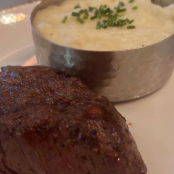 Haywire - Filet with buttermilk chive whipped potatoes. - New American Near Me - Plano, Texas Haywire - Filet with buttermilk chive whipped potatoes. - New American Near Me - Plano, Texas