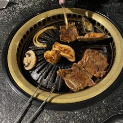 Veggies and bone in ribs!