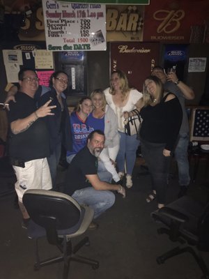 Photo of Gerri's Sports Pub - Margate, FL, US. a group of people posing for a picture