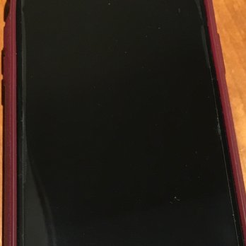 Wires Computing - How screensaver looked after installation.  Note lifting off on edges. - Mobile Phone Repair Near Me - Burlington, Vermont