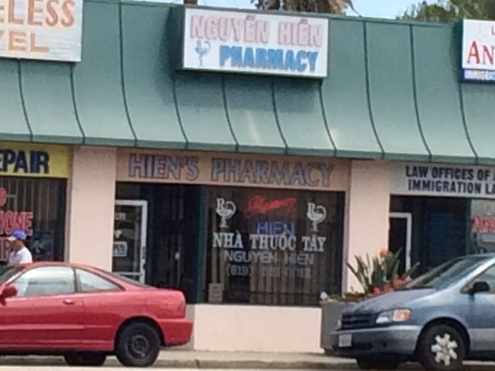 NGUYEN HIEN PHARMACY Updated October 2024 4242 El Cajon Blvd, San