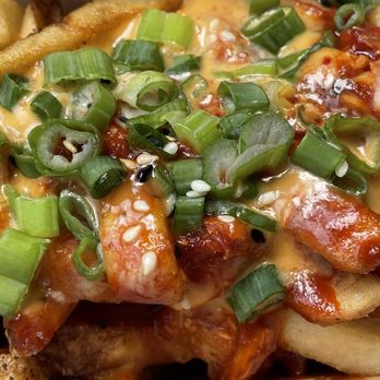 Pow Pow - Trolley fries were terrible. Doused in Gochujang, flavors all out of balance. Go to Pow Pow on H street instead. They are way better - Vegan Near Me - Washington, DC, District of Columbia