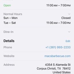 Hours place is open. Hours place is open.