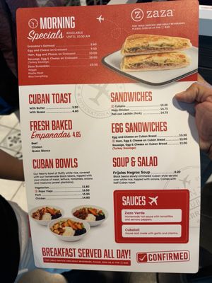 Menu photo 2 Zaza's Cuban Cafe Orlando, FL Menu photo 2 Zaza's Cuban Cafe Orlando, FL