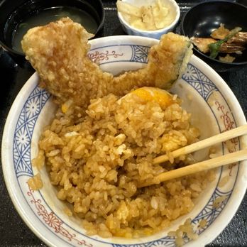 Tokyo Shokudo - Break the fried egg tempura at the end and mixed it with the rice. Ommmmg - Japanese Near Me - Plano, Texas Tokyo Shokudo - Break the fried egg tempura at the end and mixed it with the rice. Ommmmg - Japanese Near Me - Plano, Texas