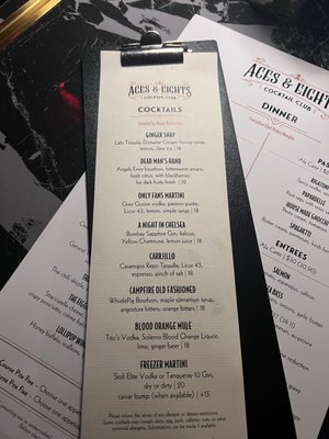 Menu photo 3 Aces & Eights Patchogue, NY