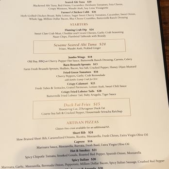 Blackwall Barn & Lodge - Menu - American Near Me - Gambrills, Maryland