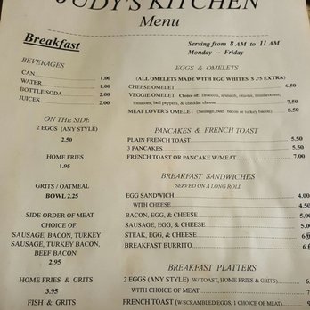 Judy's Kitchen - the menu for the restaurant - Pancakes Near Me - Philadelphia, Pennsylvania Judy's Kitchen - the menu for the restaurant - Pancakes Near Me - Philadelphia, Pennsylvania
