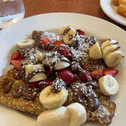 Nutella Crepes Nutella Crepes
