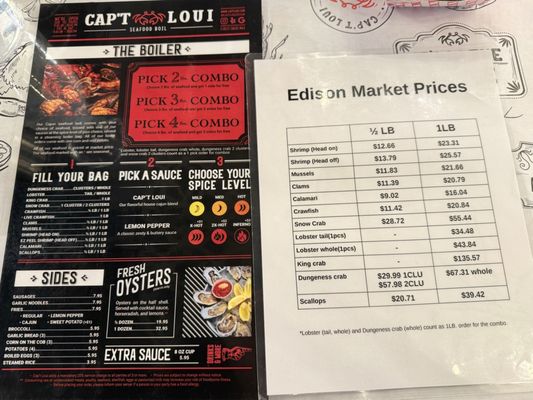 Menu photo 2 Cap't Loui Edison, NJ Menu photo 2 Cap't Loui Edison, NJ