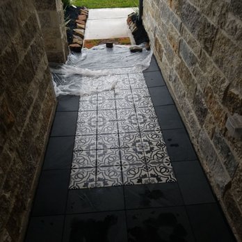 Nirvana Remodeling - Entryway drying out. It rained today. - General Contractors Near Me