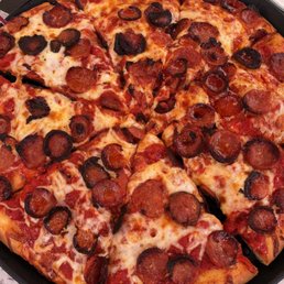 Double pepperoni pizza Double pepperoni pizza